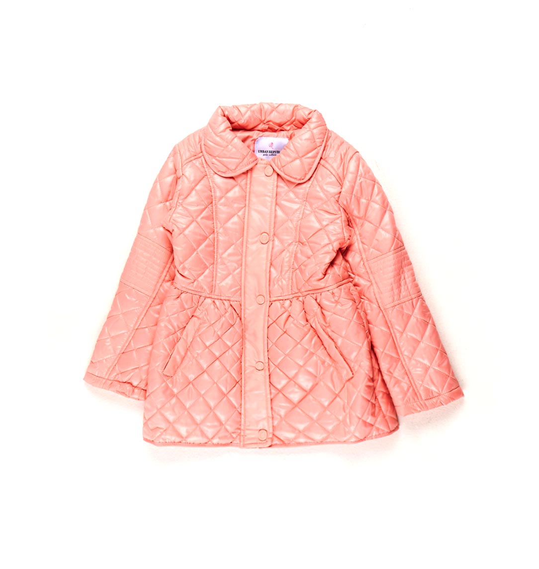 Abrigo Acolchado Rosado para niñas Urban Republic