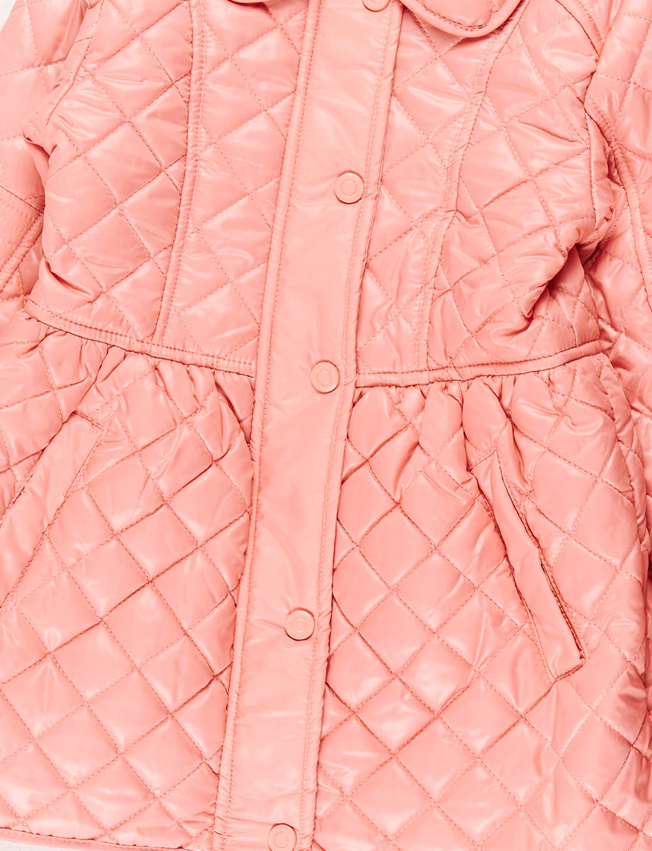 Abrigo Acolchado Rosado para niñas Urban Republic