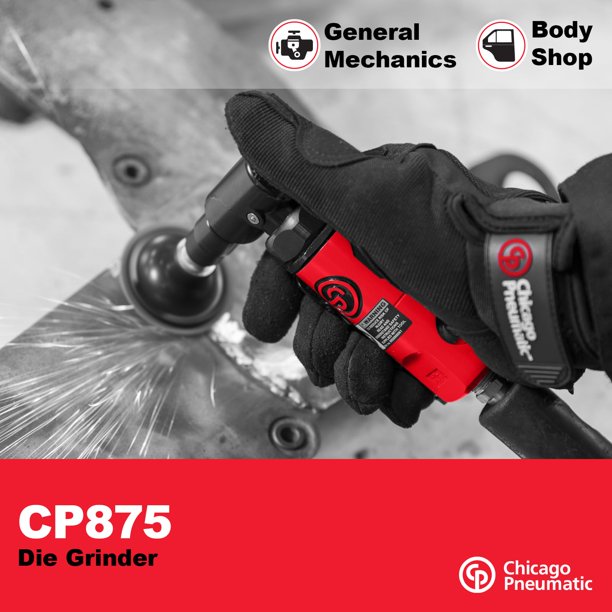 Amoladora de troqueles Air Angle Chicago Pneumatic CP876