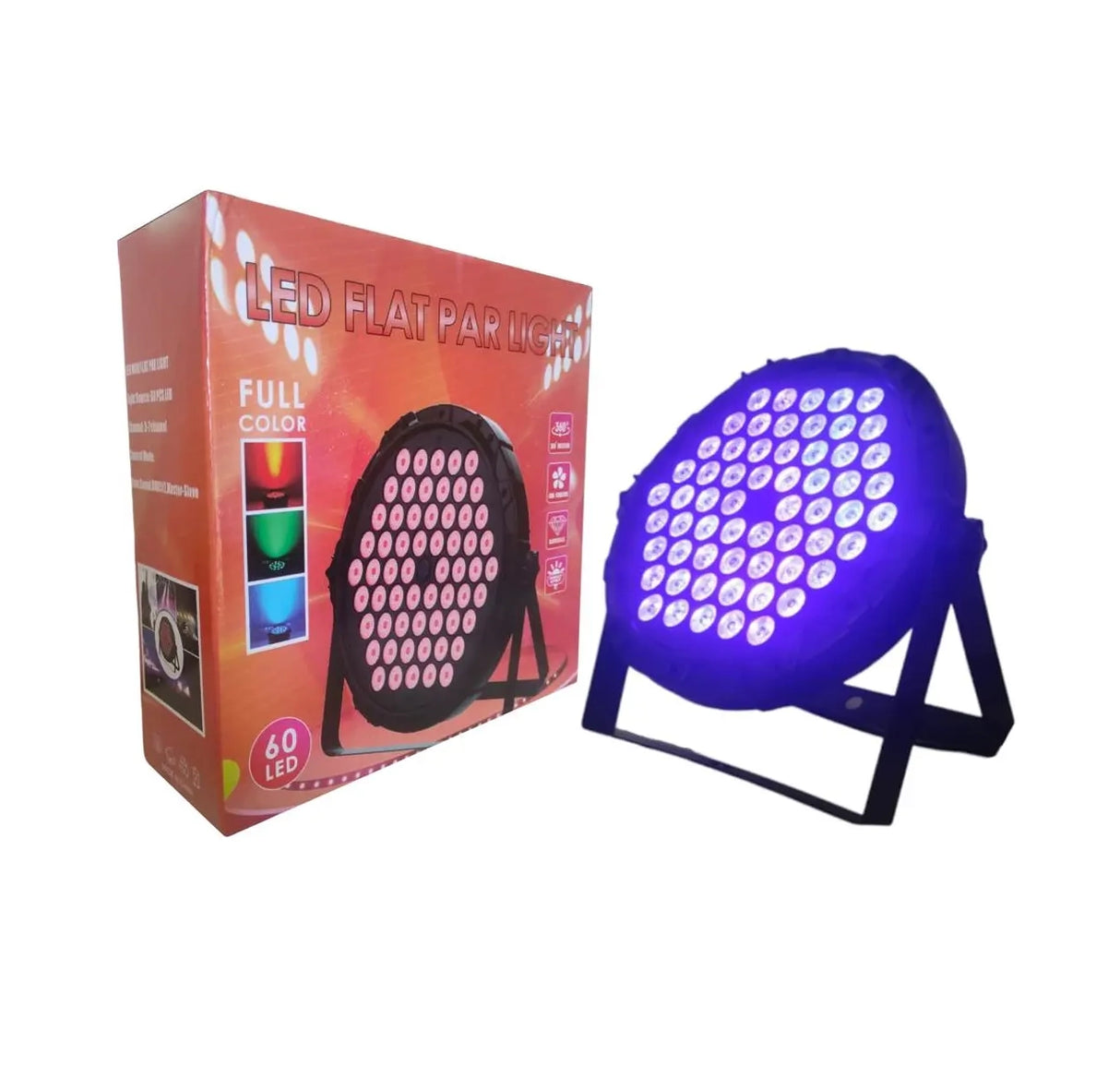 Foco Par 60 LEDs RGB Fidek 4183