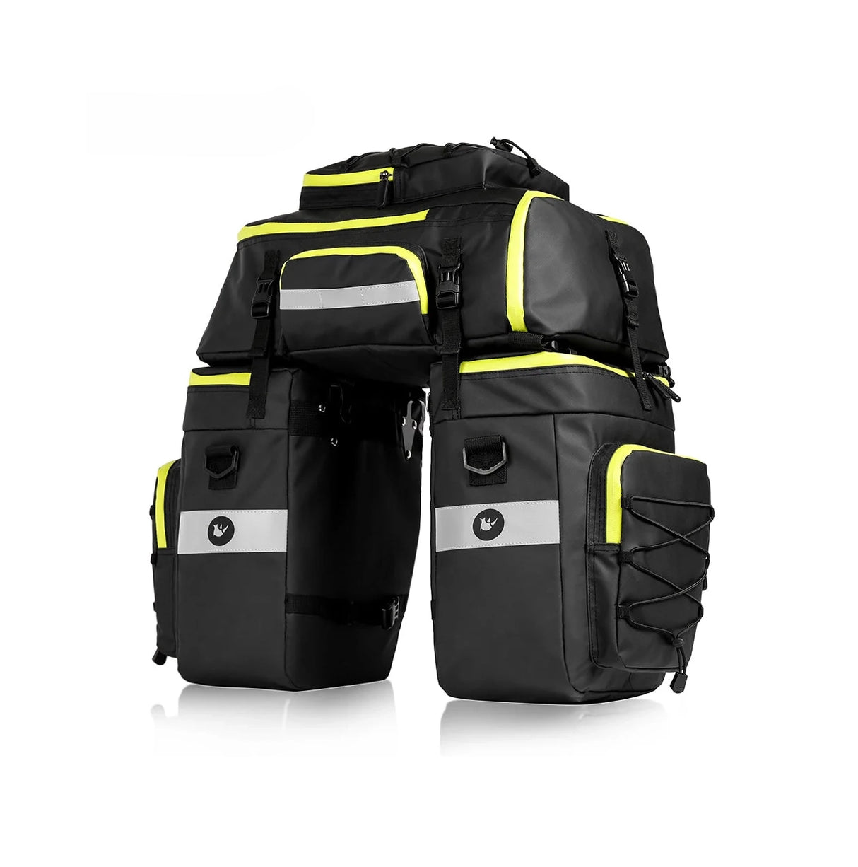 Rhinowalk / Set Alforjas Multifuncional 3 En 1 75l