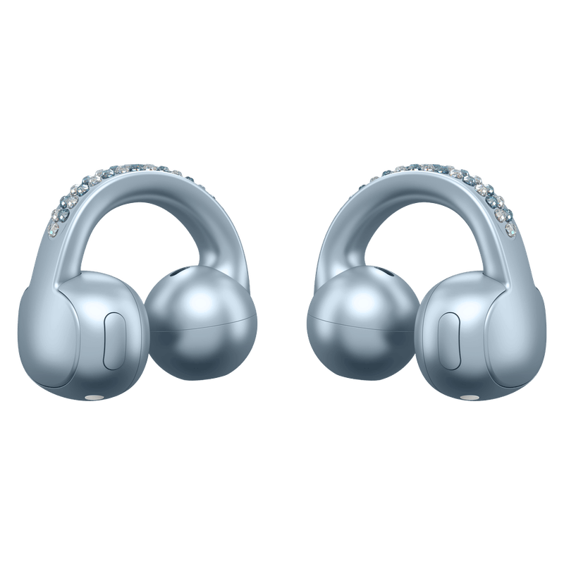 Audífonos Motorola Moto Buds Loop Swarovski Ice Melt Blue