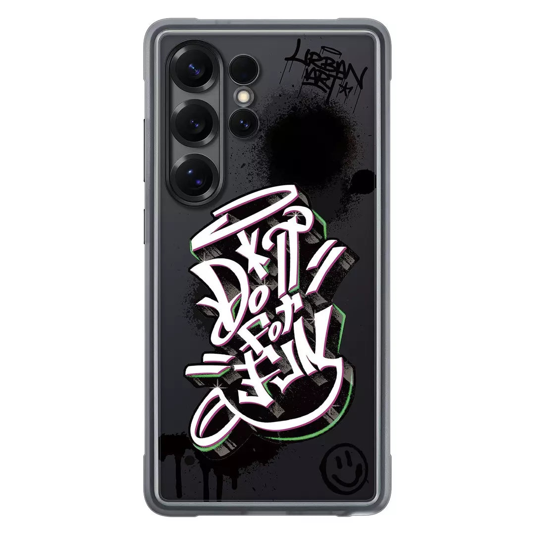 Carcasa Flipsuit Color Negro Galaxy S25 Ultra