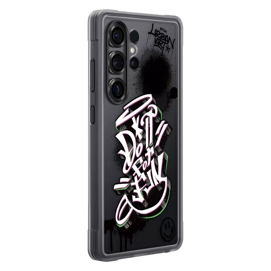 Carcasa Flipsuit Color Negro Galaxy S25 Ultra