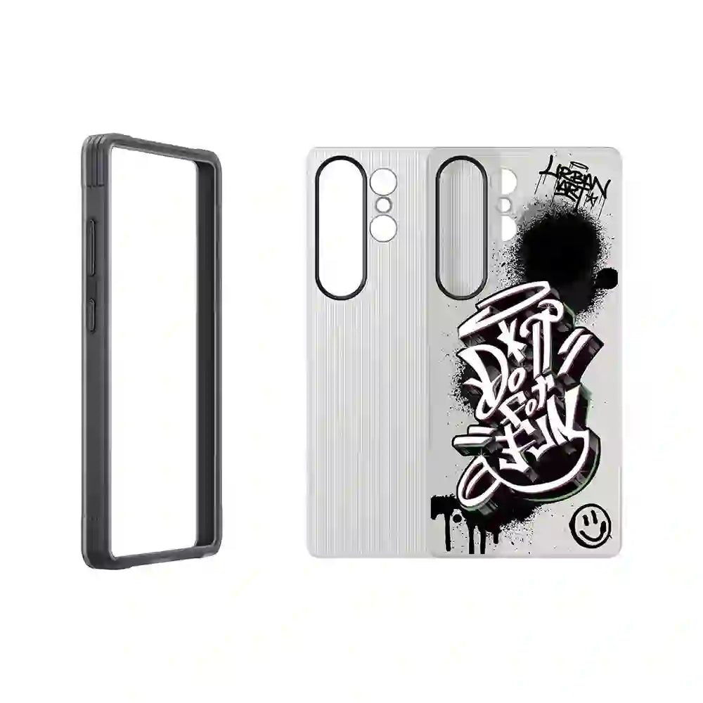 Carcasa Flipsuit Color Negro Galaxy S25 Ultra
