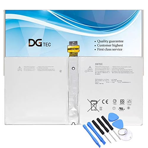 Batería Portátil DGTEC Nuevo DYNR01 G3HTA027H para Microsoft Surface Pro 4 1724 12.3 pulgadas 7.5V 38.2Wh/5087mAh