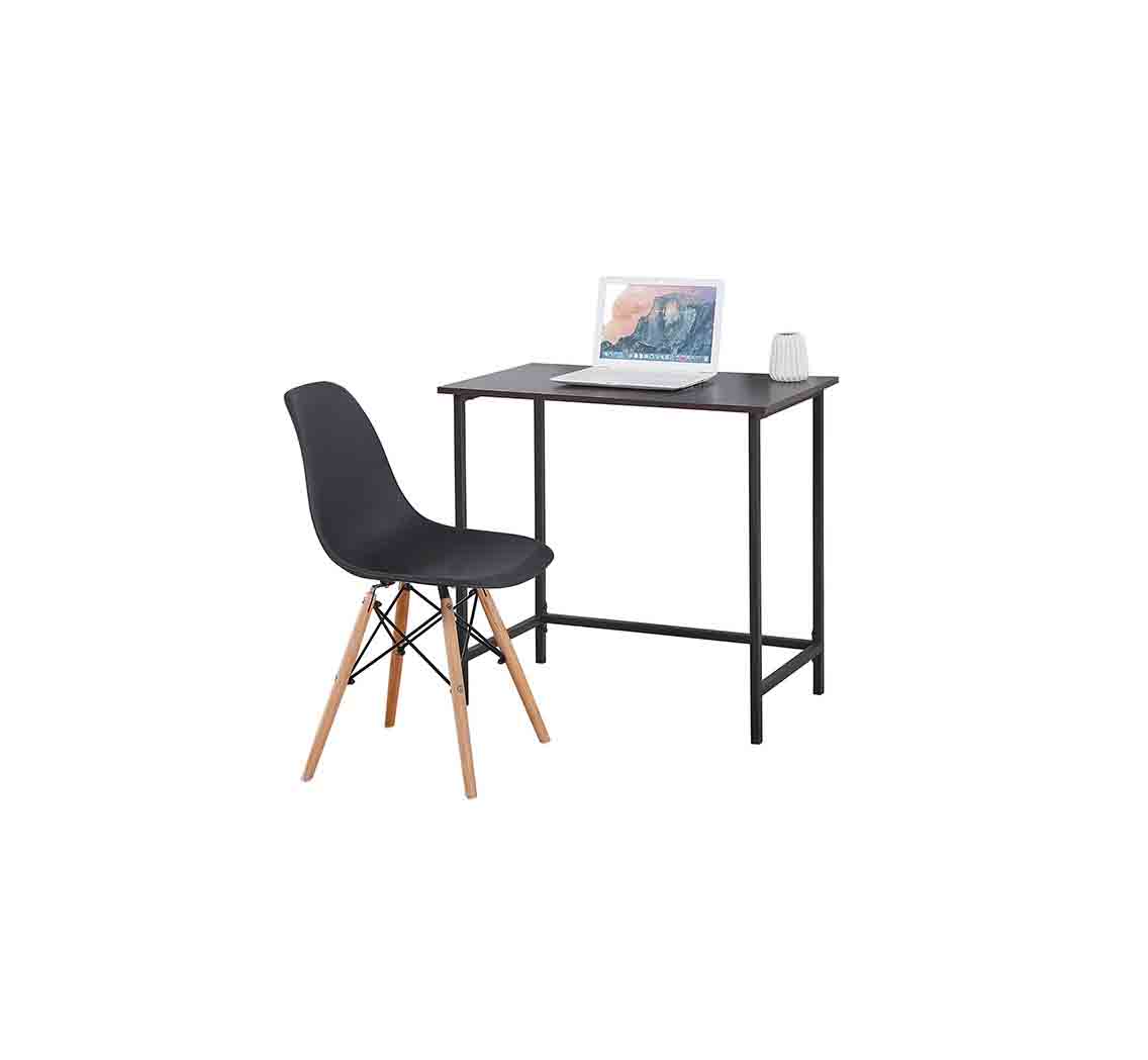 Combo Escritorio Con Silla Agnes Negro 4 Patas