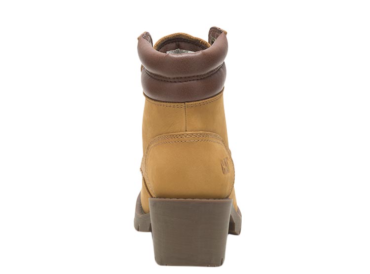 Botines Mujer CAT Cuero CAanela REWRITE