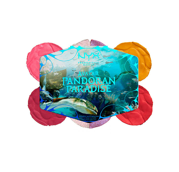 PALETA DE RUBORES NYX AVATAR 2 - PANDORAN PARADISE
