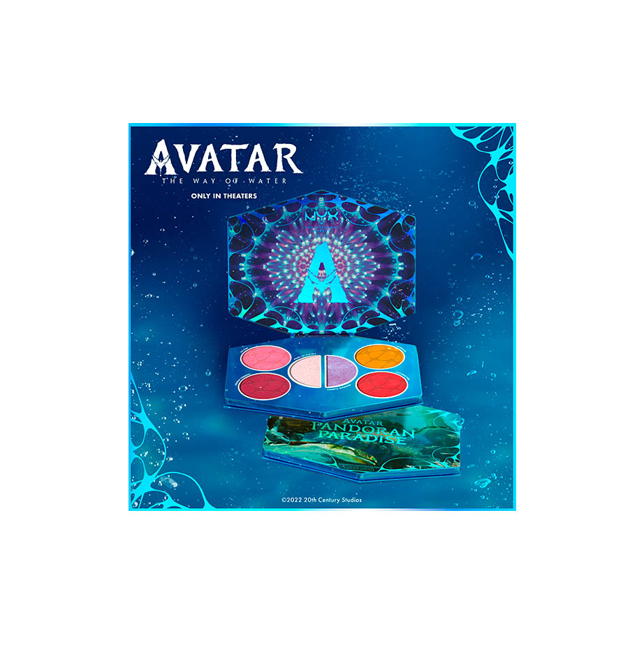 PALETA DE RUBORES NYX AVATAR 2 - PANDORAN PARADISE