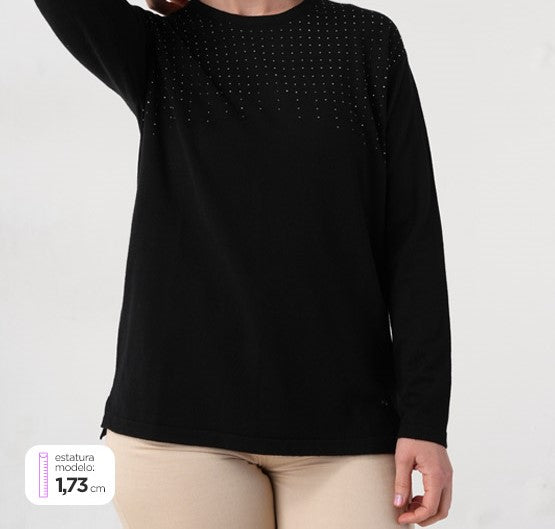 SWEATER CACHAREL CON TACHAS