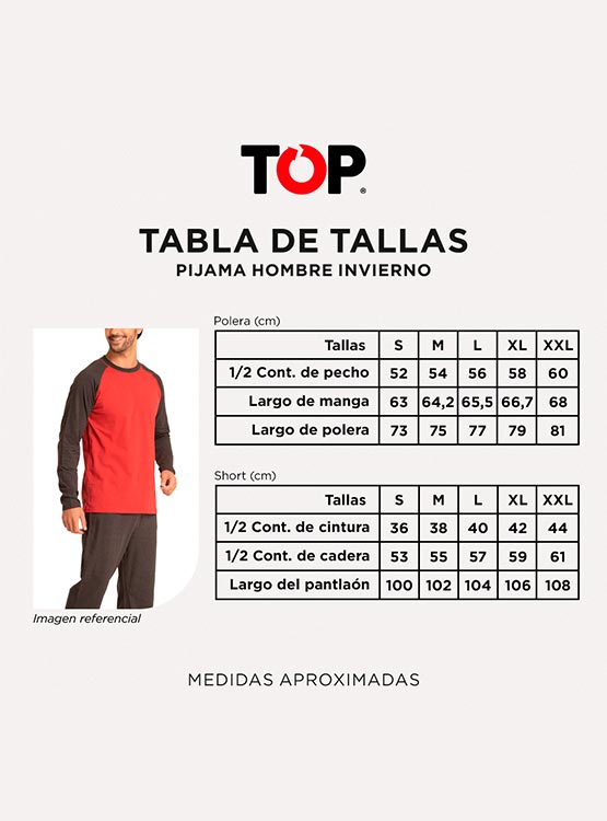 PIJAMA TOP TALLA UNICA S