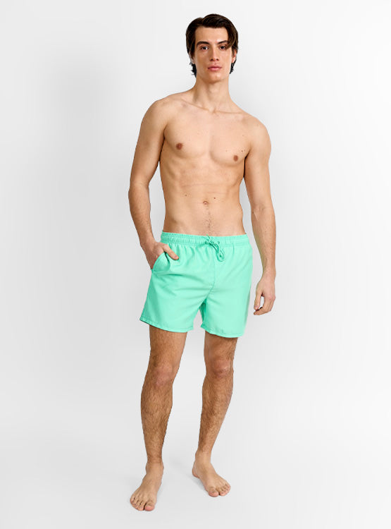 Traje de Baño Hombre Robert Lewis Básico Turquesa
