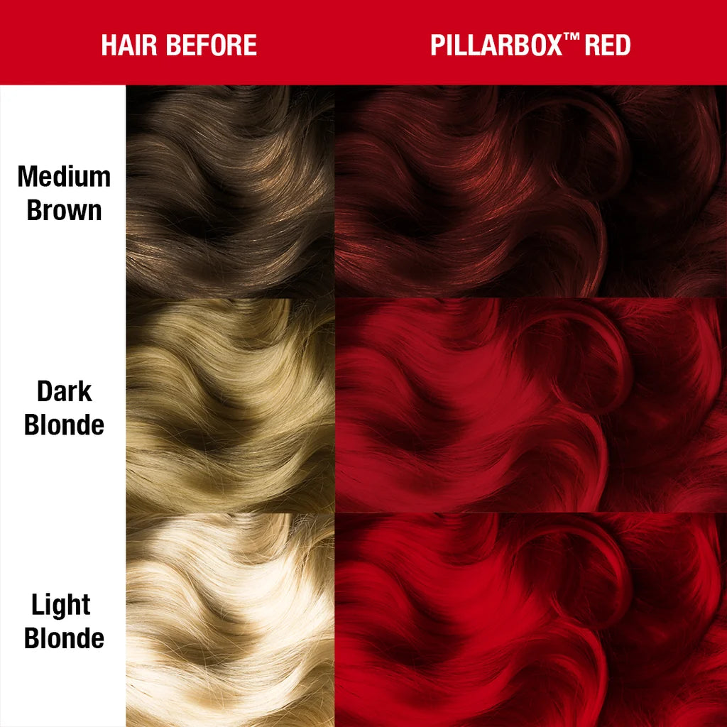 Manic Panic Pillarbox® Red Classic High Voltage® 118 ml – Tinte Semipermanente Rojo Intenso