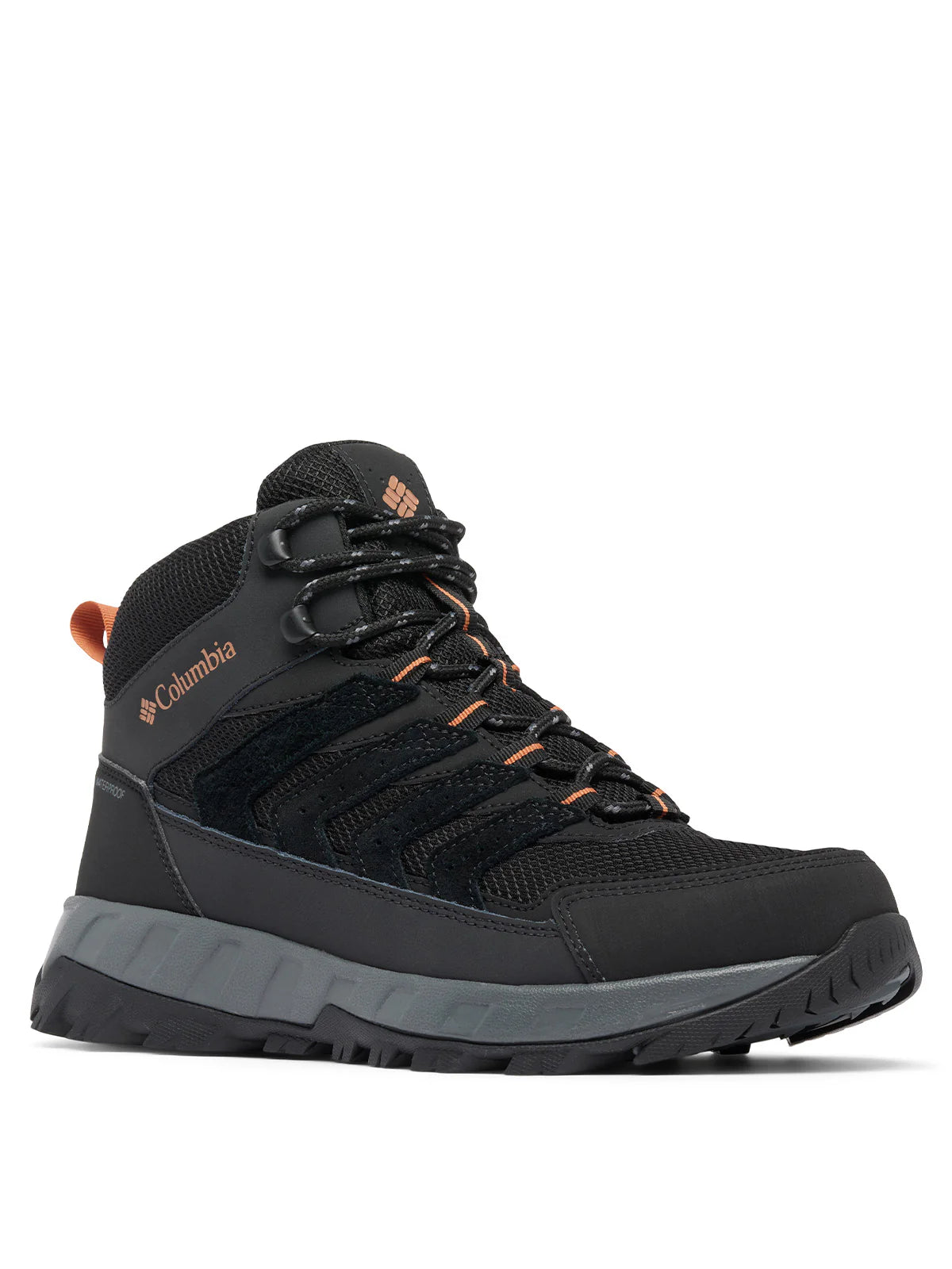 Botín Hombre Columbia Strata Trail Mid Waterproof Negro