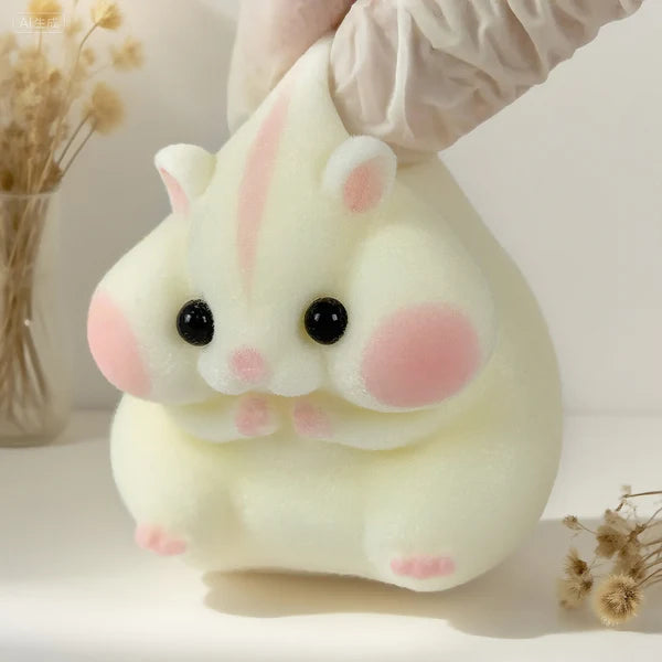 Squishy blando para hámster hecho a mano de silicona suave Taba para niños/adultos