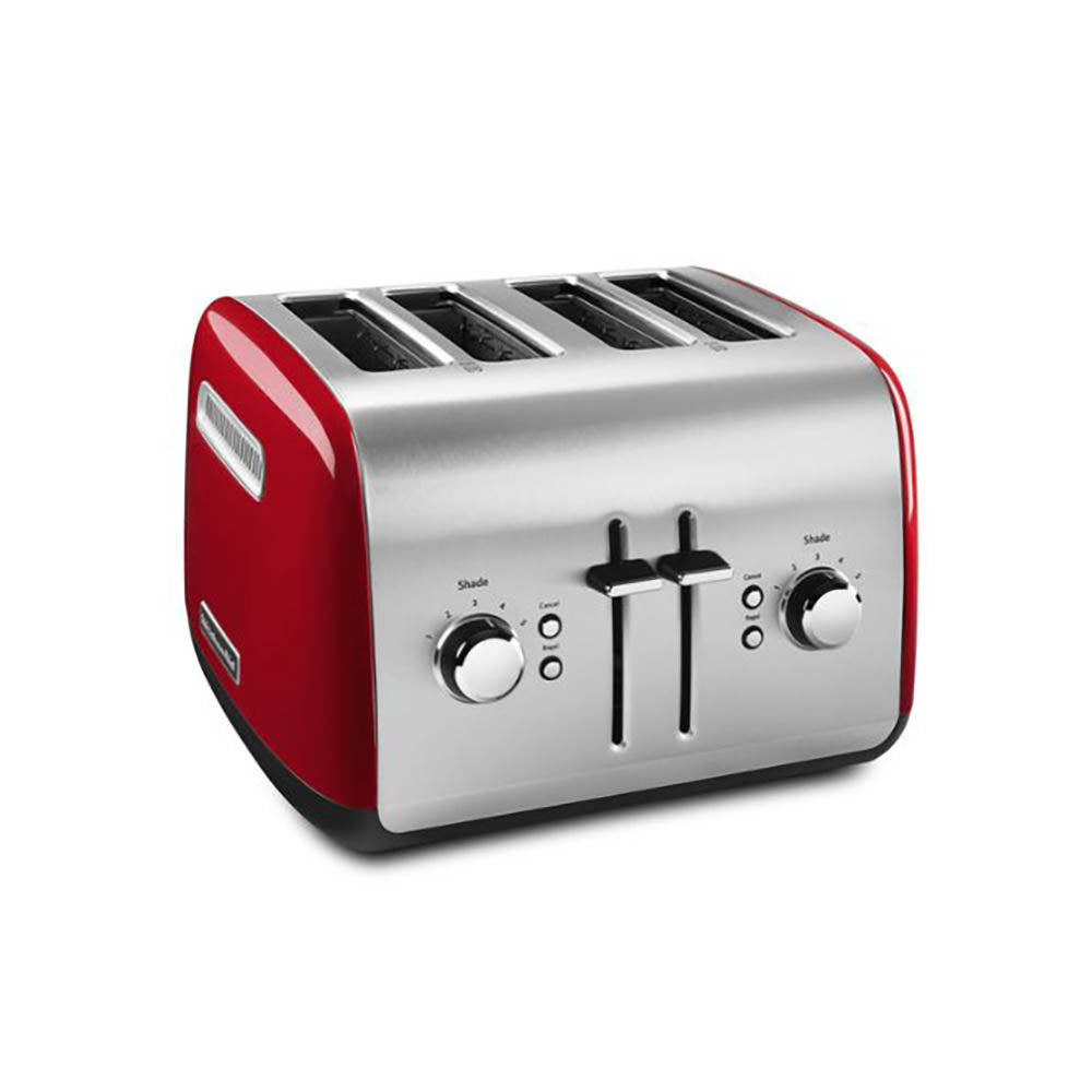 Tostador de Pan 4 Rebanadas Rojo KITCHEN AID 110V