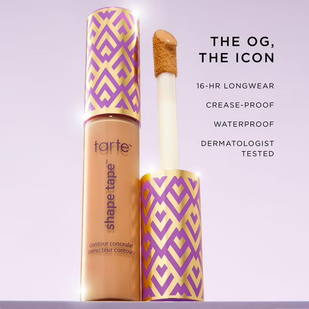 Corrector Tarte Shape Tape 22N Light Neutral – Cobertura Completa