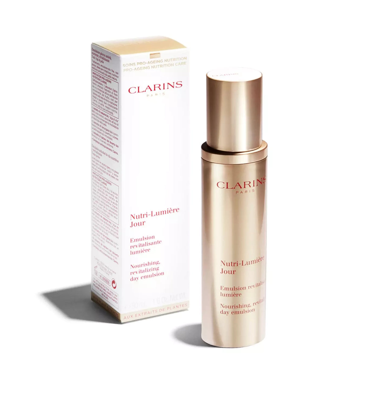 Crema Clarins Emulsión Día Nutri-Lumière Jour 50 ml