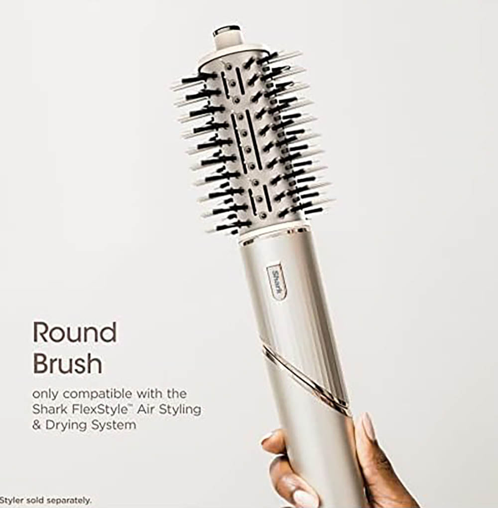 Cepillo de aire caliente redondo Shark FlexStyle para secadores de pelo