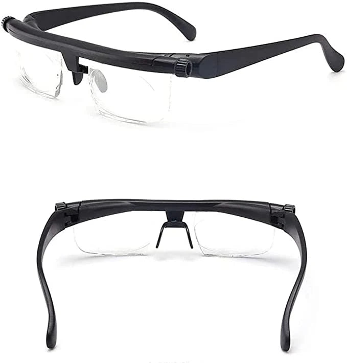 Lentes Ajustables Dial Vision | Enfoque Variable para Lectura y Distancia Sin Receta
