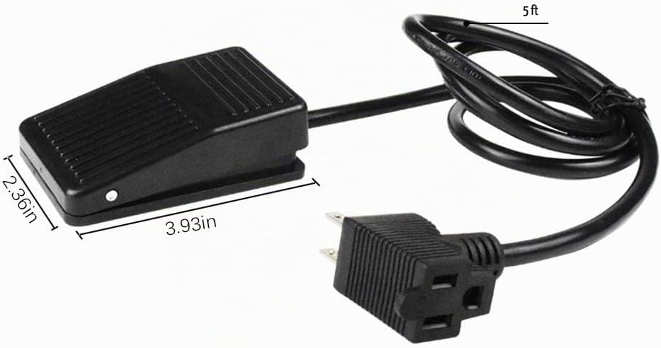 Interruptor de Pedal Eléctrico Deadman para Máquinas y Herramientas