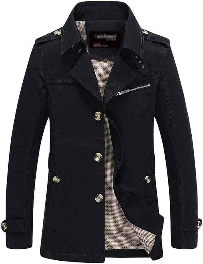 Chaqueta de moda para hombre abrigo informal