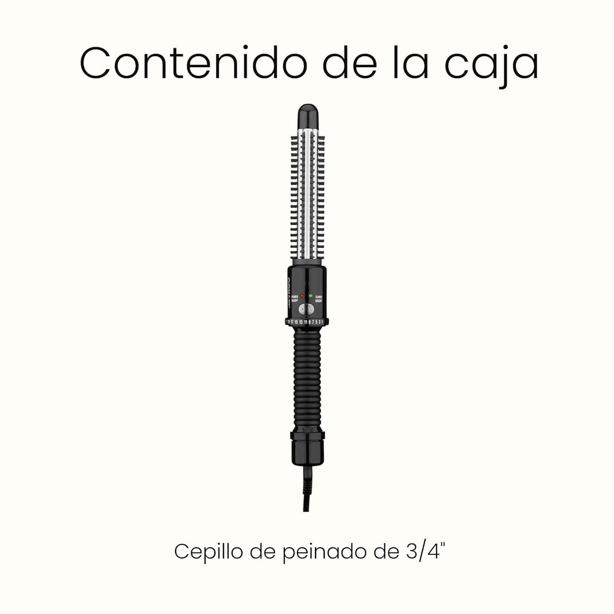 Conair Cepillo de rizador de calor instantáneo 120V