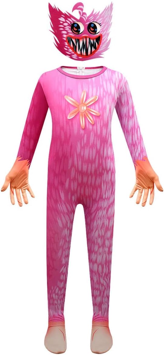 Disfraz de cosplay de huggy wuggy poppy rose