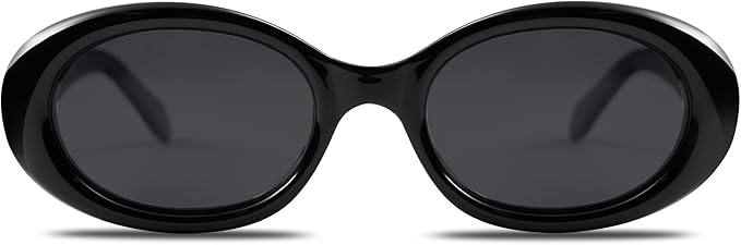 Gafas de sol polarizadas ovaladas pequeñas estilo retro SOJOS para hombre y mujer
