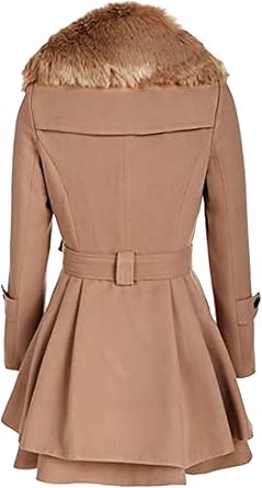 Abrigo Trinchera con doble botonadura para Mujer