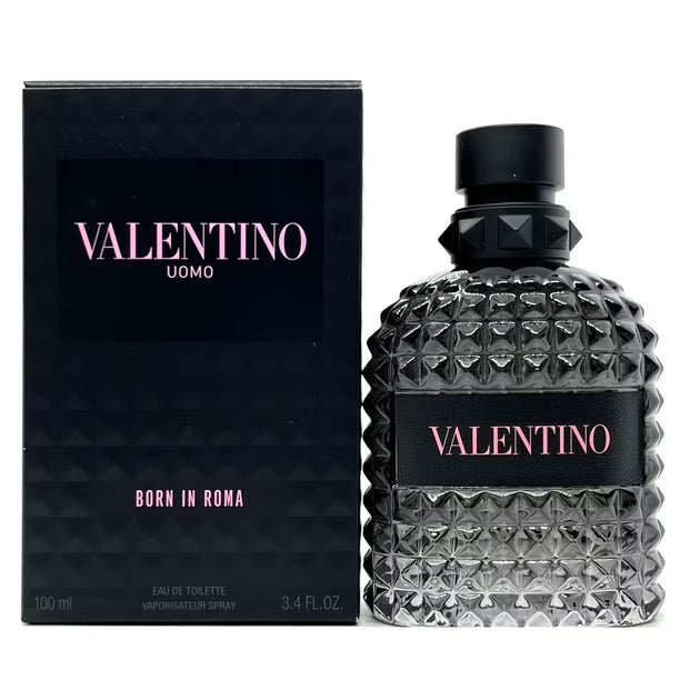 Valentino Uomo Born In Roma EDT Spray Men 3.4 oz 100ml