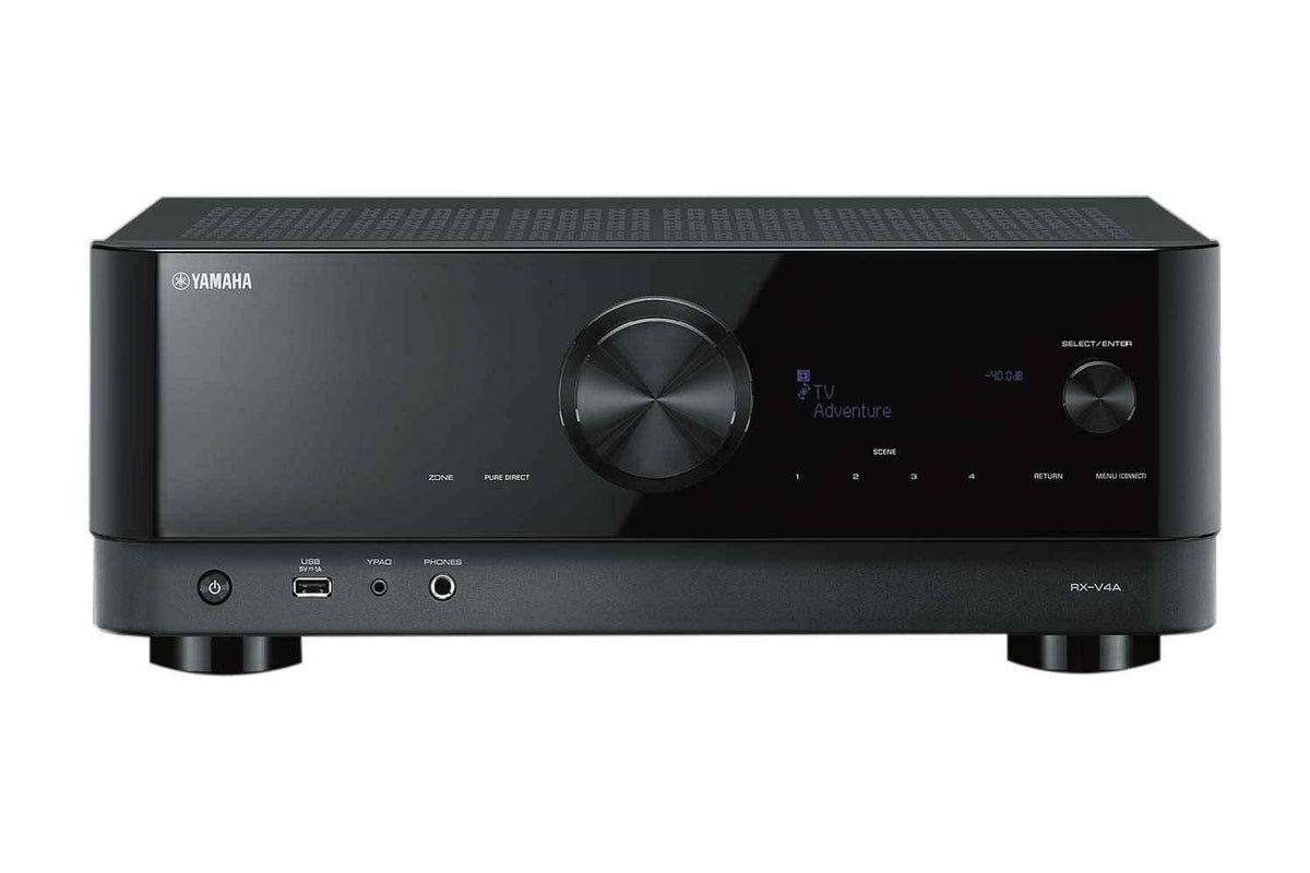 Receptor AV Yamaha RX-V4A 5.2 Canales 8K HDMI Dolby Vision