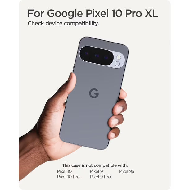 Carcasa Spigen Thin Fit MagFit para Google Pixel 10 Pro XL | Negra | Ultrafina | Protección Militar