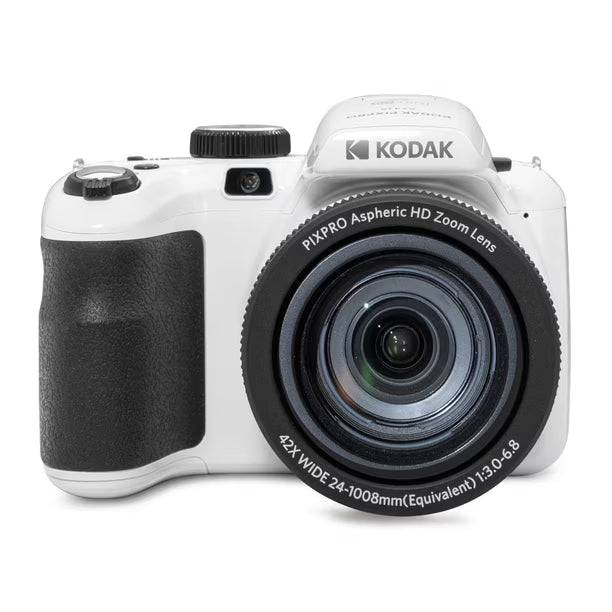 Cámara Digital KODAK PIXPRO AZ425-WH 20MP con Zoom Óptico 42x – Blanca