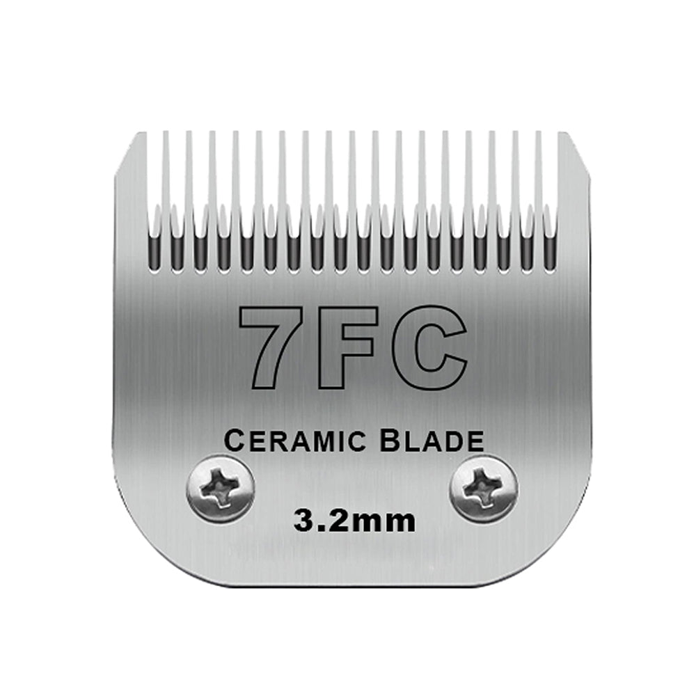 Juego de cuchillas para cortadora de perros desmontable 7FC 3.2 mm