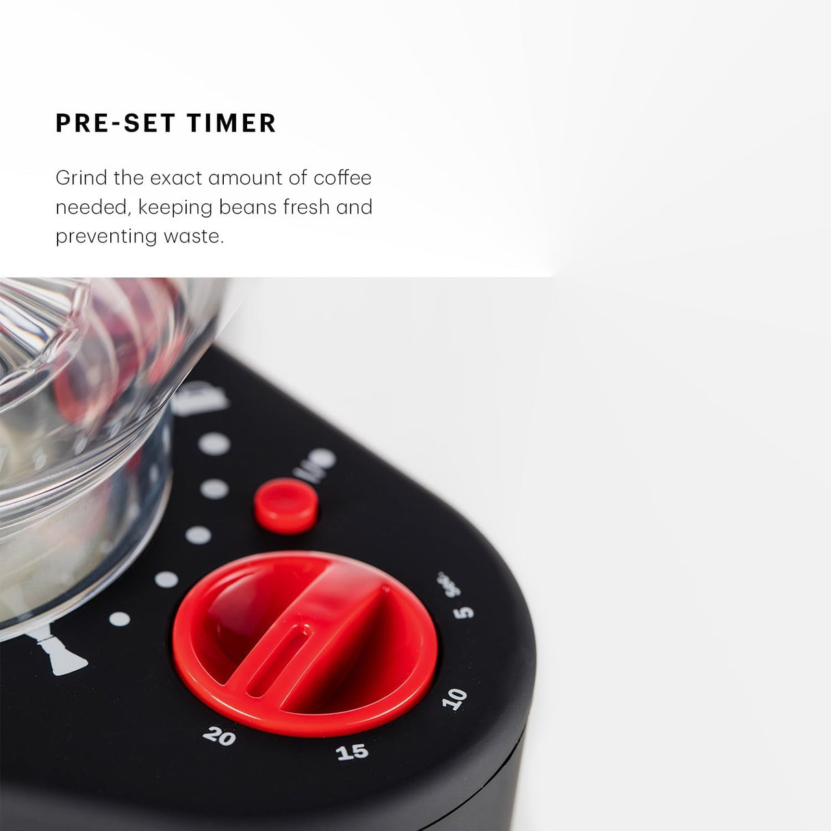 Molino de café eléctrico con cuchillas Bodum Bistro Negro 110V