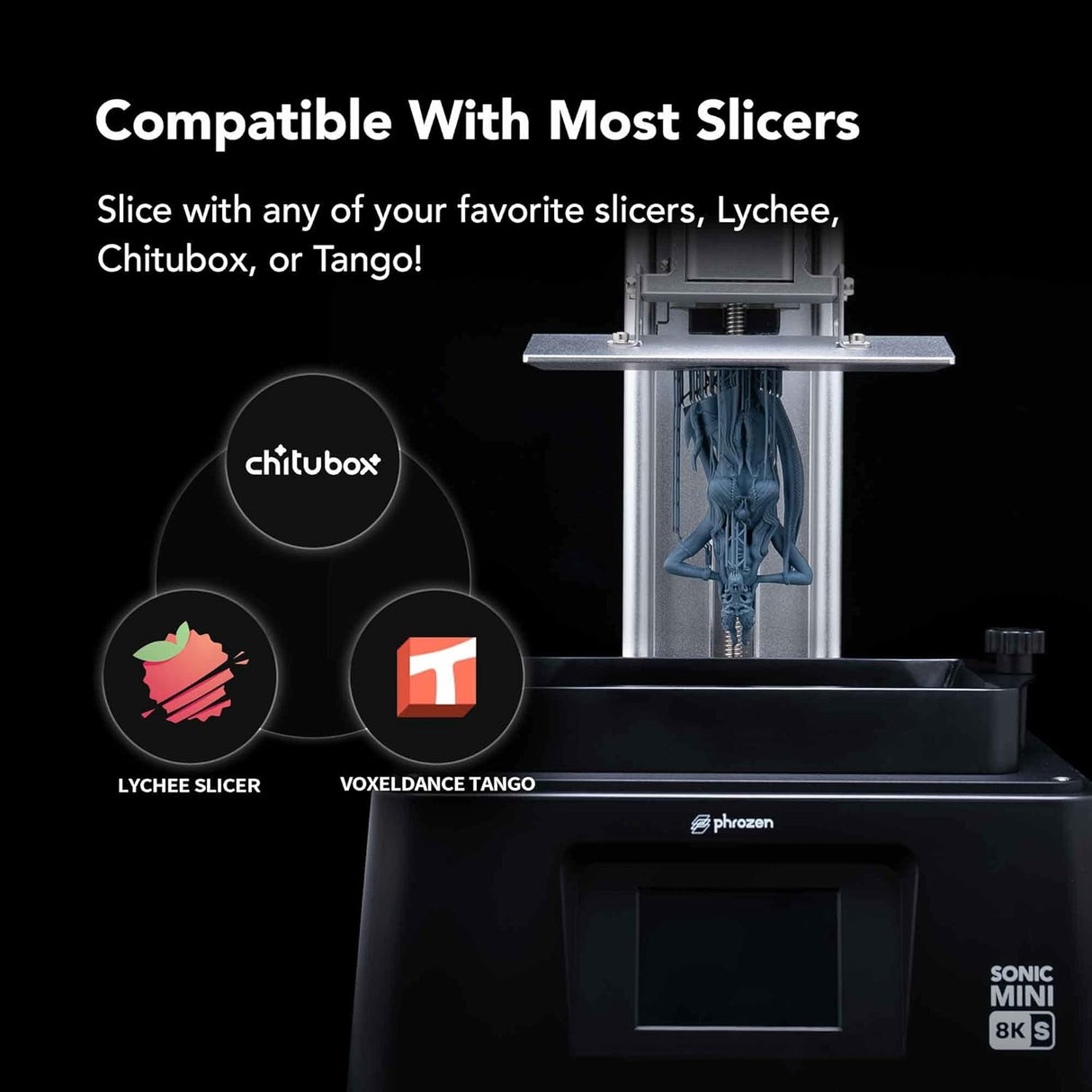 Phrozen Sonic Mini 8K S Impresora 3D de resina LCD