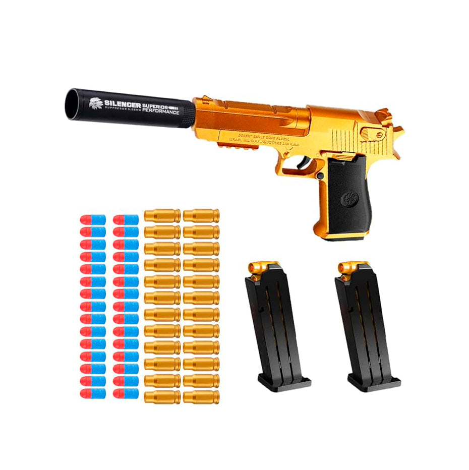 Pistola de juguete aguila del desierto Dorada