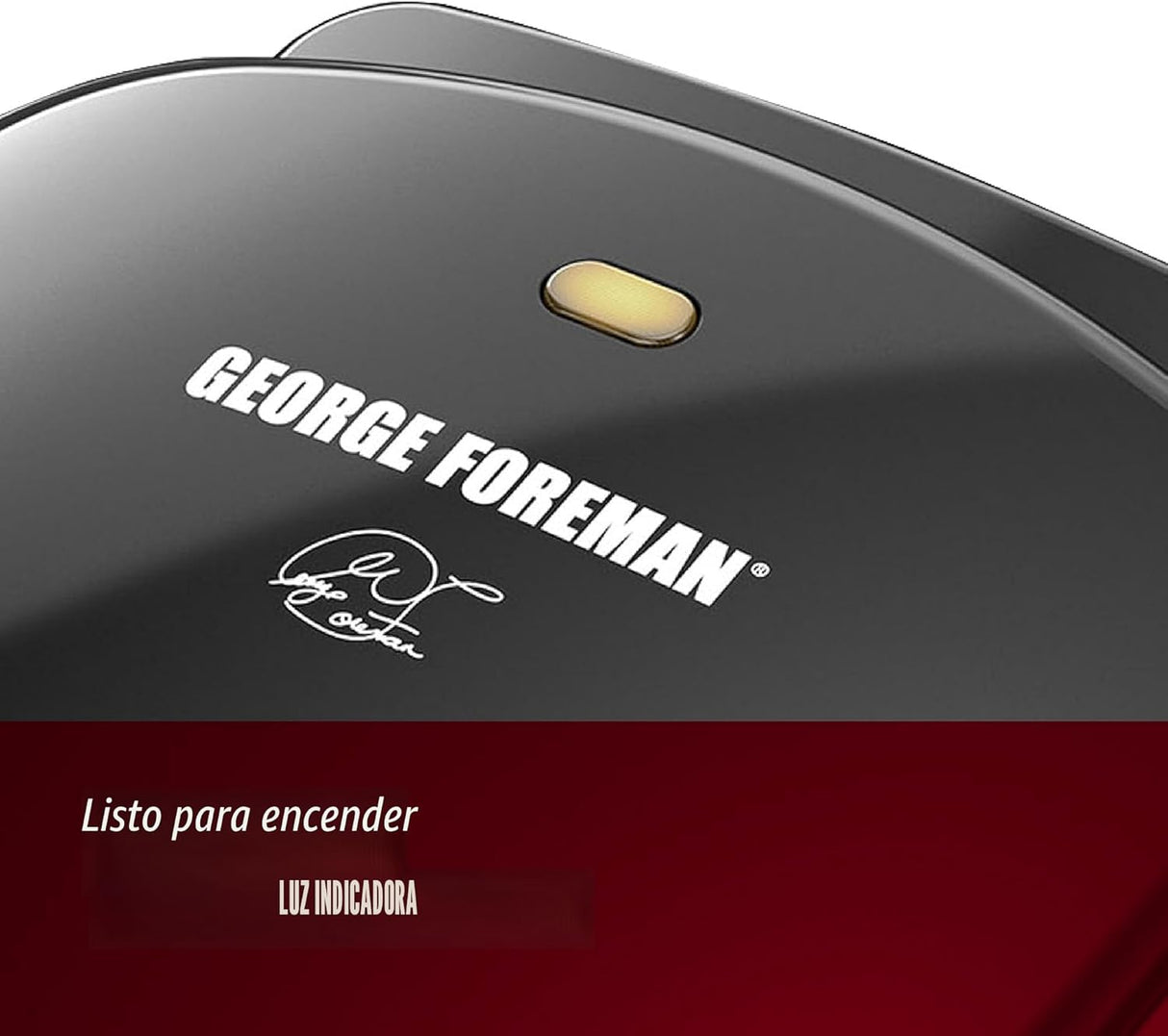 Parrilla clásica George Foreman, George revestimiento resistente 110V