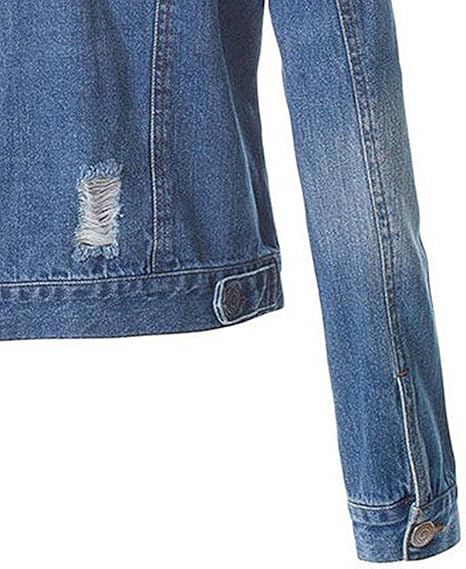 Chaqueta de denim mezclilla