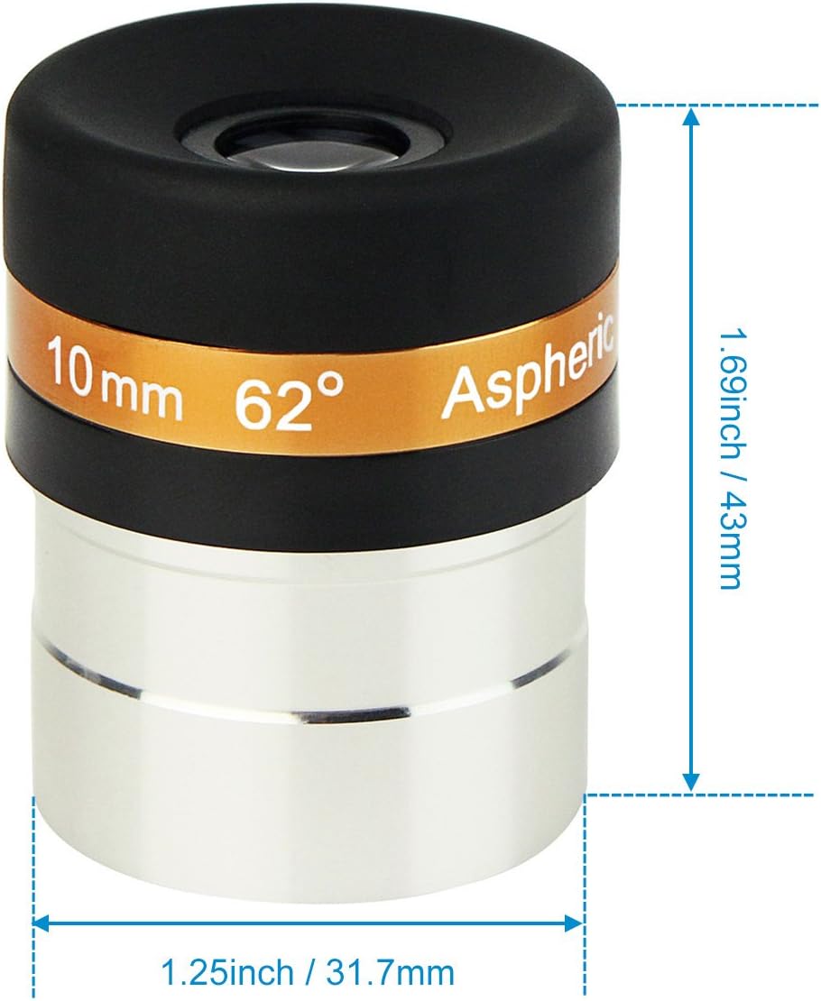 Lente para telescopio SVBONY de 10 mm