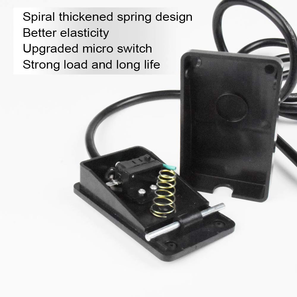 briidea Interruptor de Pedal Foot Switch Deadman para Herramientas Eléctricas – 16 A