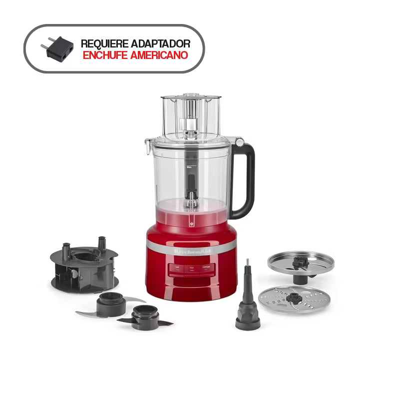 Procesador de alimentos KitchenAid 13 tazas Empire Red KFP1318