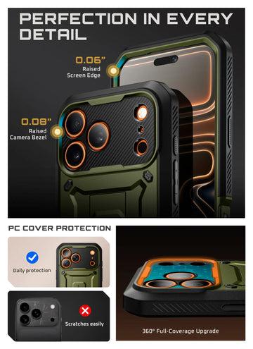 Funda SUPCASE Unicorn Beetle Grip Pro para iPhone 17 Pro Max | MagSafe | Protección Militar | Nueva