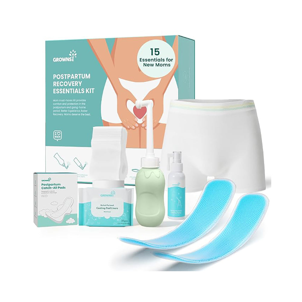 Kit de Recuperación Postparto GROWNSY | Essentials para Mamá | Todo en Uno | Nuevo