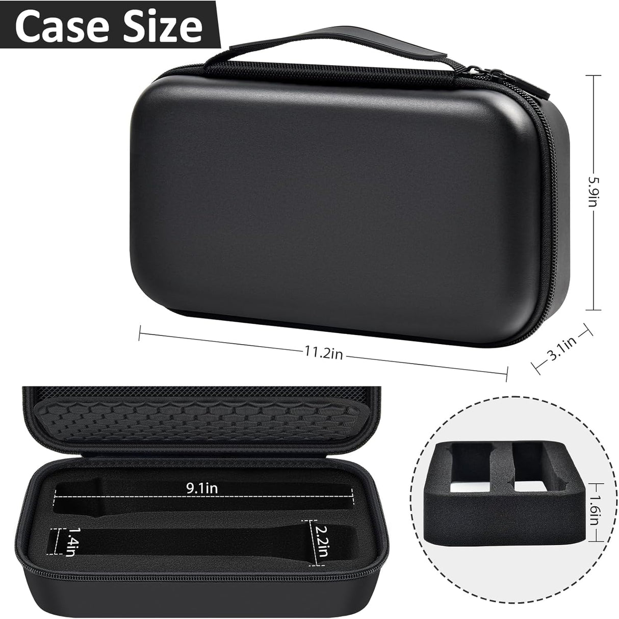Comecase Funda de micrófono inalámbrico compatible con JBL