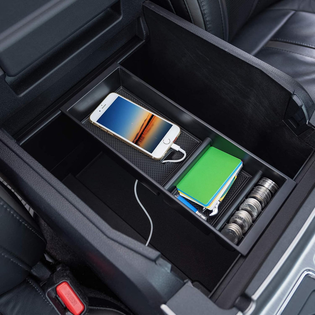 PIMCAR Organizador de Consola Central para Ford F-150, F-250, F-350, F-450 y Expedition