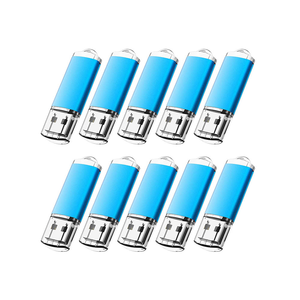 KOOTION Unidad flash de 32 GB, paquete de 10 unidades USB 2.0