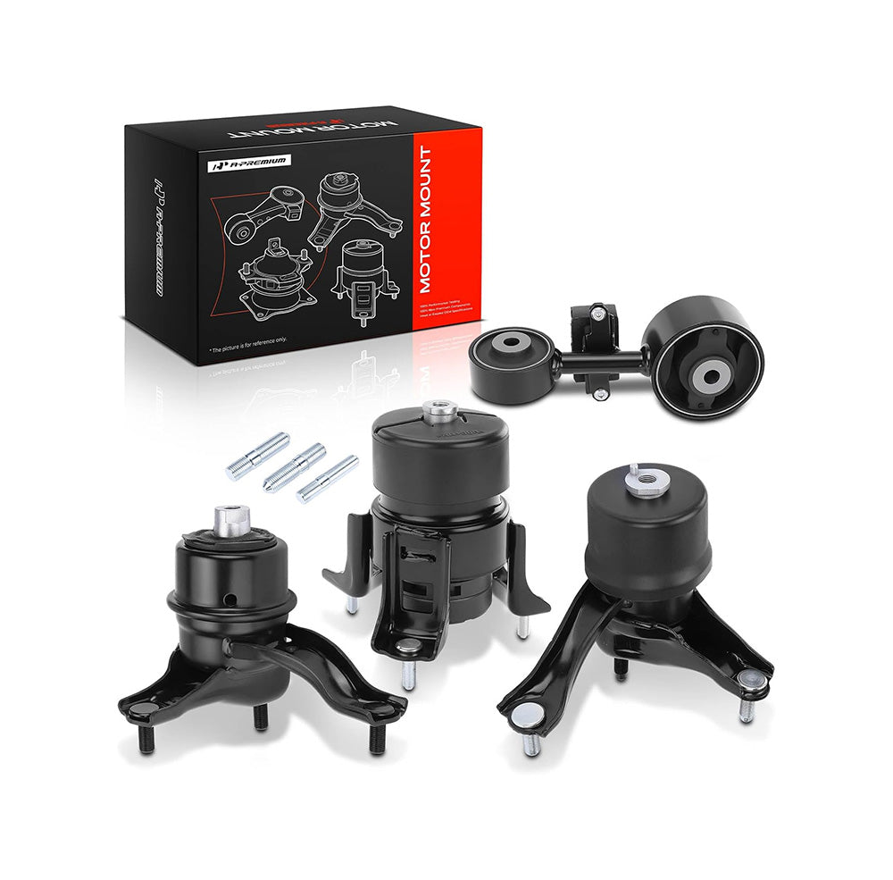 Kit de 4 Soportes de Motor y Transmisión para Toyota Camry 2007–2009 2.4L Automático A-Premium